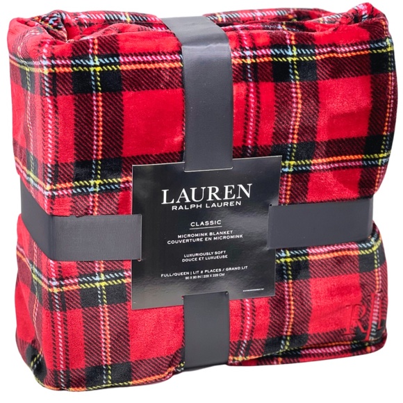 Polo Ralph Lauren Bedding Lauren Ralph Lauren Holiday Plaid Red